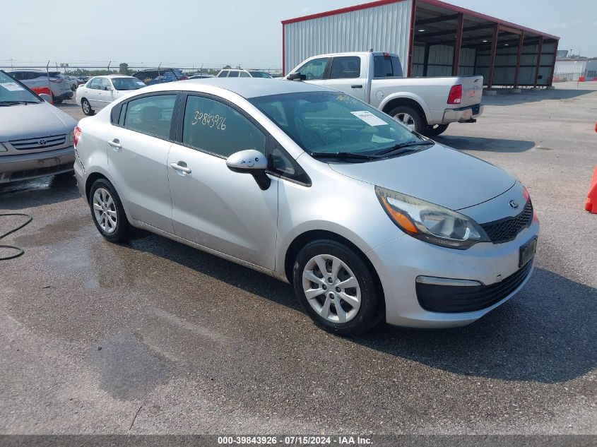 2016 KIA RIO LX