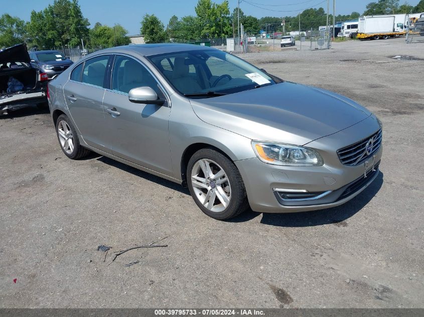 2015 VOLVO S60 T5 PREMIER PLUS