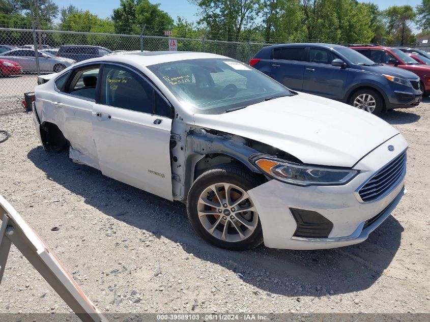 2019 FORD FUSION HYBRID SEL