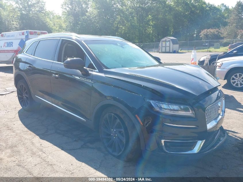 2019 LINCOLN NAUTILUS SELECT