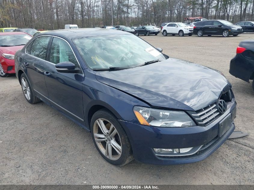 2014 VOLKSWAGEN PASSAT 2.0L TDI SE