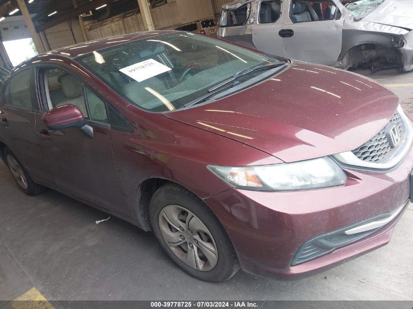 2015 HONDA CIVIC LX