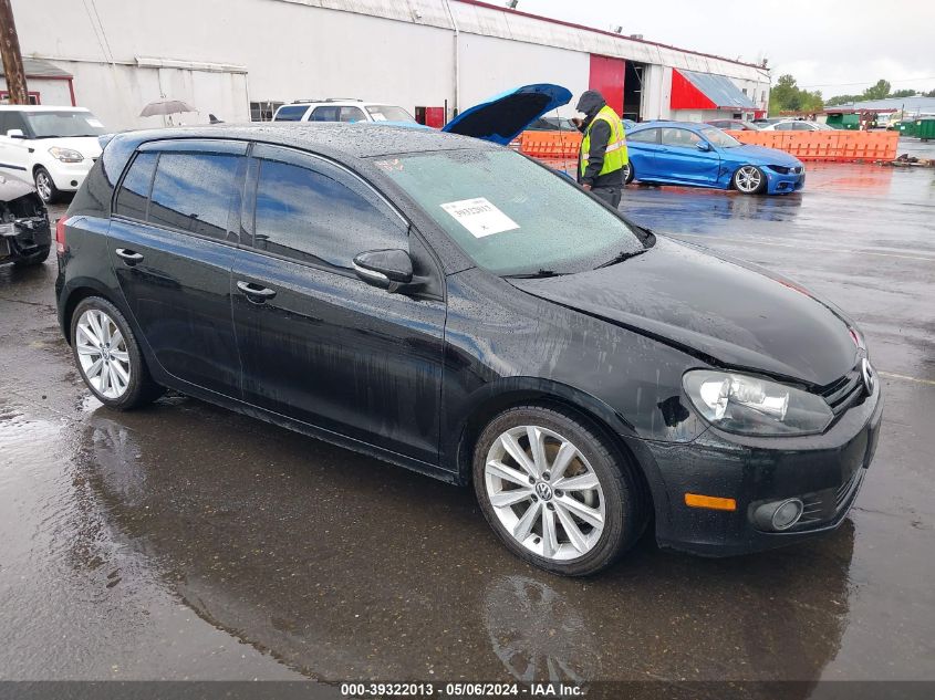 2012 VOLKSWAGEN GOLF TDI 4-DOOR