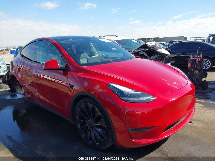 2022 TESLA MODEL Y PERFORMANCE DUAL MOTOR ALL-WHEEL DRIVE