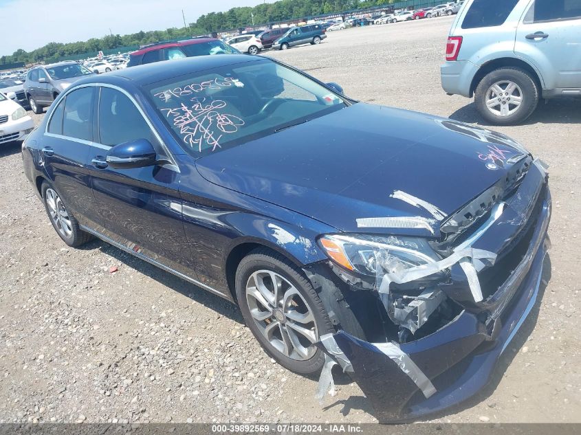 2016 MERCEDES-BENZ C 300 4MATIC/LUXURY 4MATIC/SPORT 4MATIC