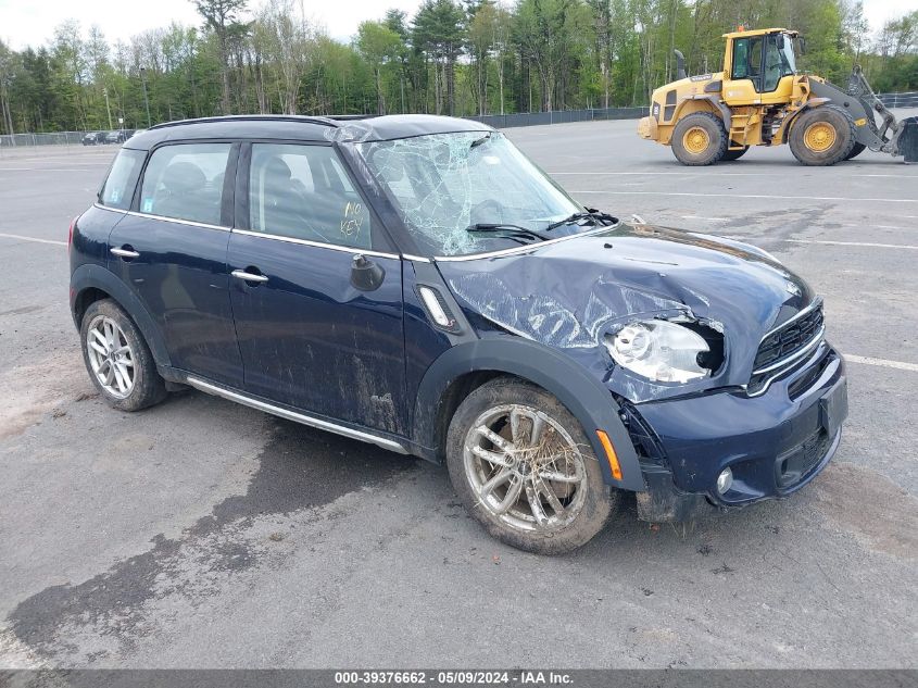 2016 MINI COUNTRYMAN COOPER S