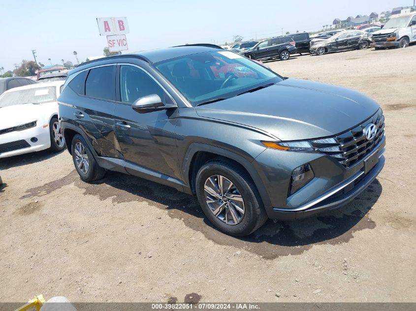 2022 HYUNDAI TUCSON HYBRID BLUE