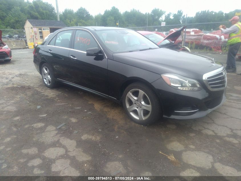 2016 MERCEDES-BENZ E 350 4MATIC