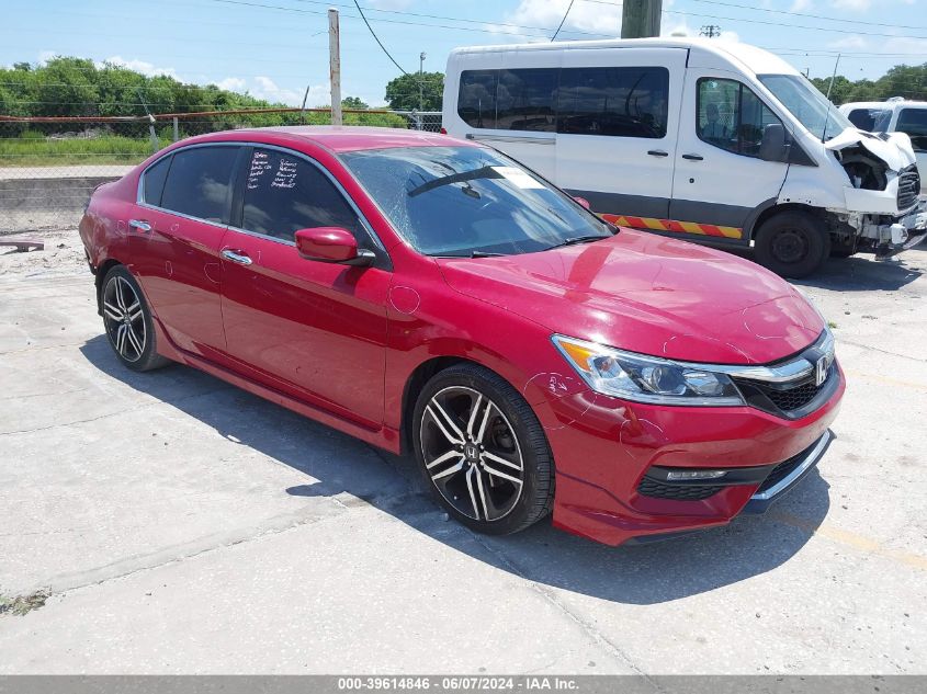 2017 HONDA ACCORD SPORT SE