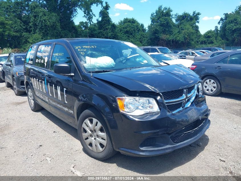 2016 DODGE GRAND CARAVAN SE