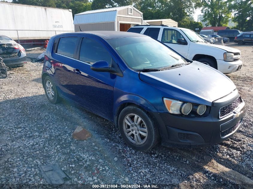 2013 CHEVROLET SONIC LT MANUAL