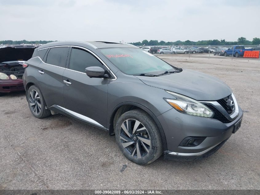 2017 NISSAN MURANO PLATINUM