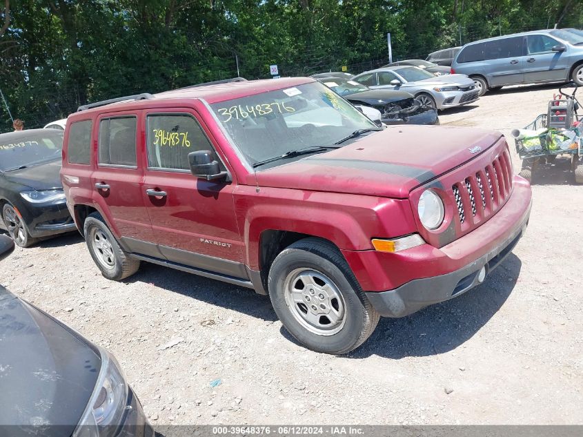 2016 JEEP PATRIOT SPORT