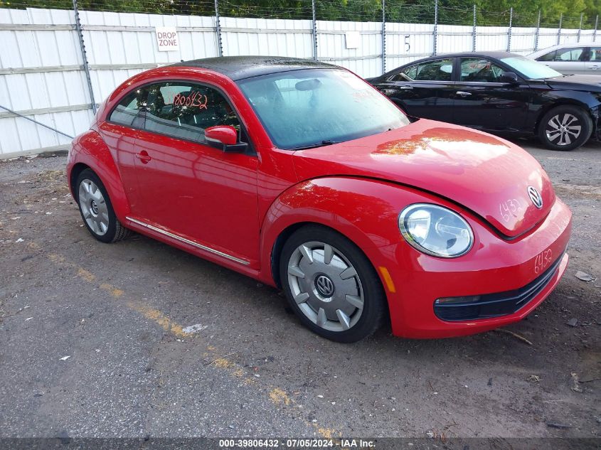 2012 VOLKSWAGEN BEETLE 2.5L