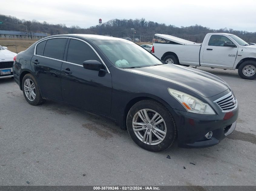 2012 INFINITI G37X