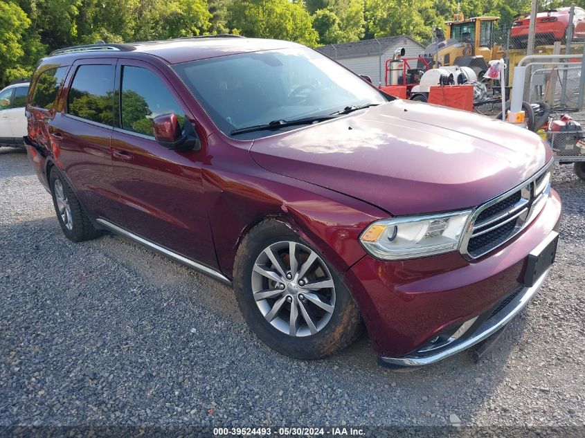 2017 DODGE DURANGO SXT AWD