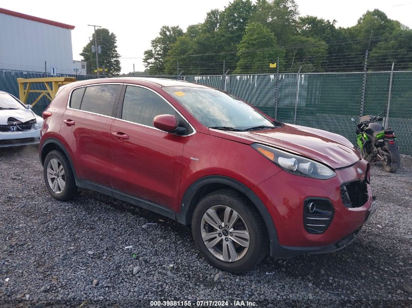 2017 KIA SPORTAGE LX