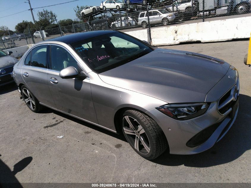 2022 MERCEDES-BENZ C 300 SEDAN