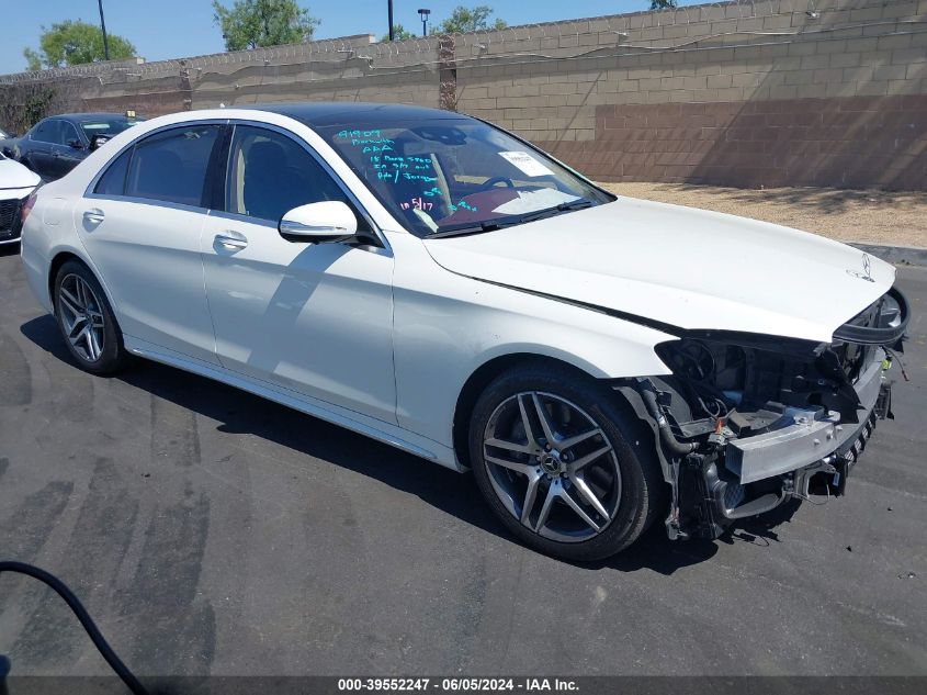 2018 MERCEDES-BENZ S 560