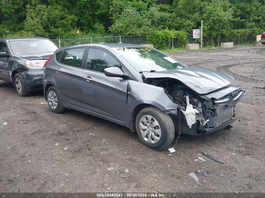 2015 HYUNDAI ACCENT GS