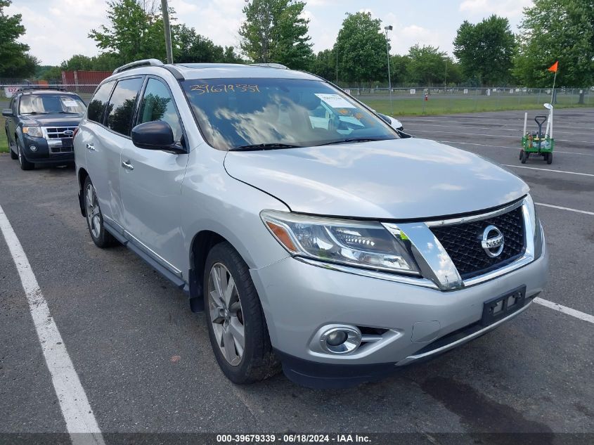 2014 NISSAN PATHFINDER PLATINUM