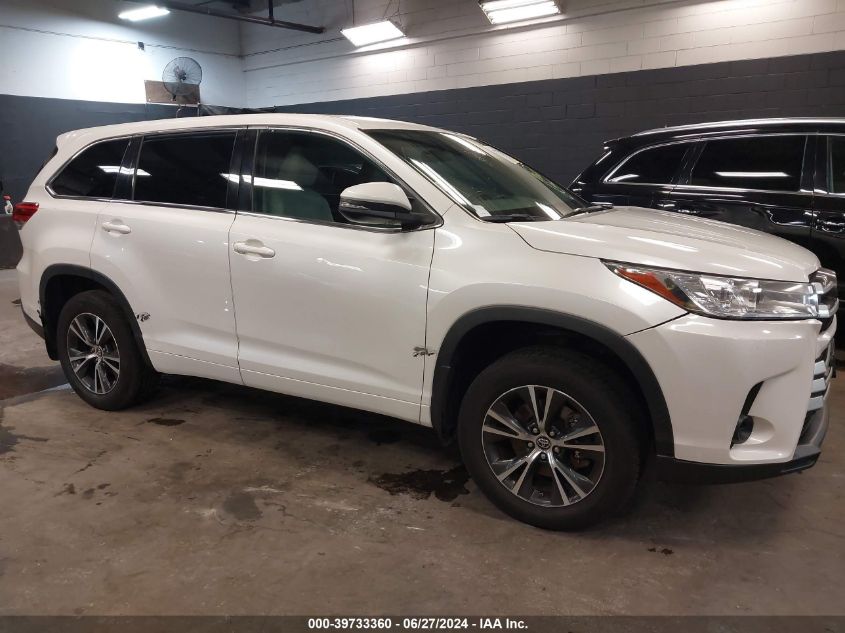 2017 TOYOTA HIGHLANDER LE