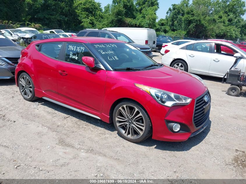 2016 HYUNDAI VELOSTER TURBO