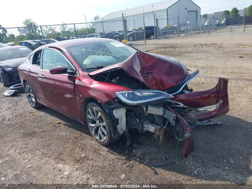 2015 CHRYSLER 200 C