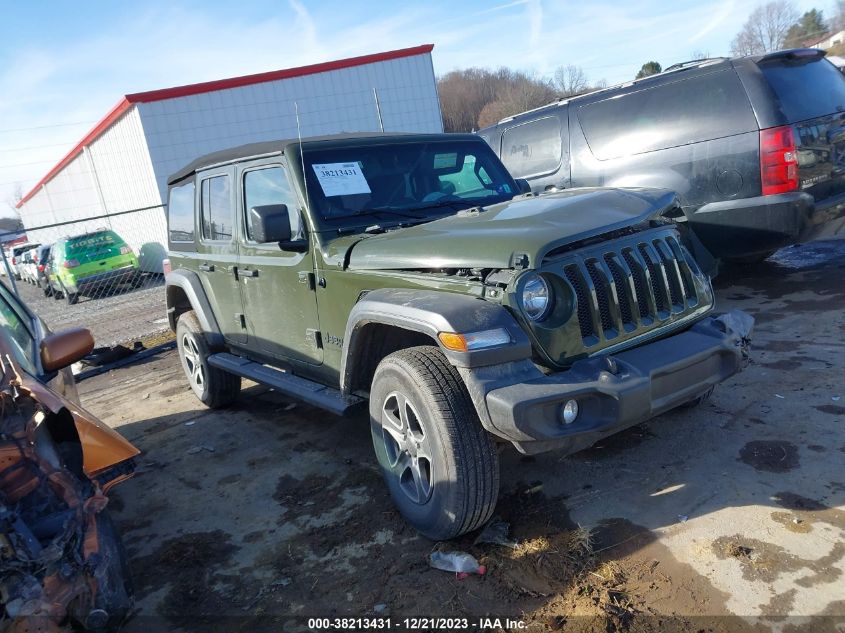 2023 JEEP WRANGLER 4-DOOR SPORT S 4X4