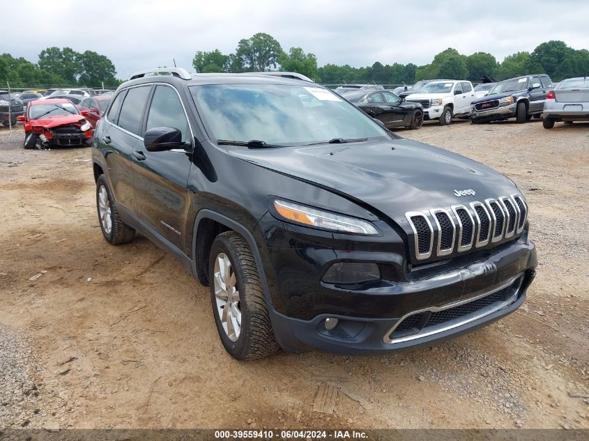 2017 JEEP CHEROKEE LIMITED 4X4