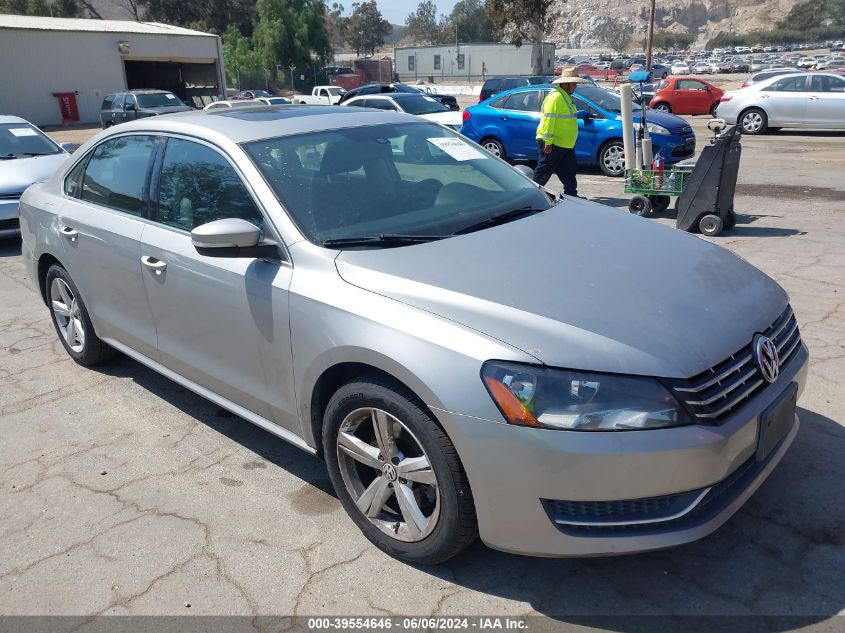 2013 VOLKSWAGEN PASSAT 2.0L TDI SE