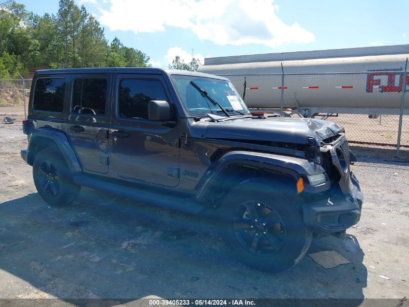 2020 JEEP WRANGLER UNLIMITED SAHARA ALTITUDE 4X4