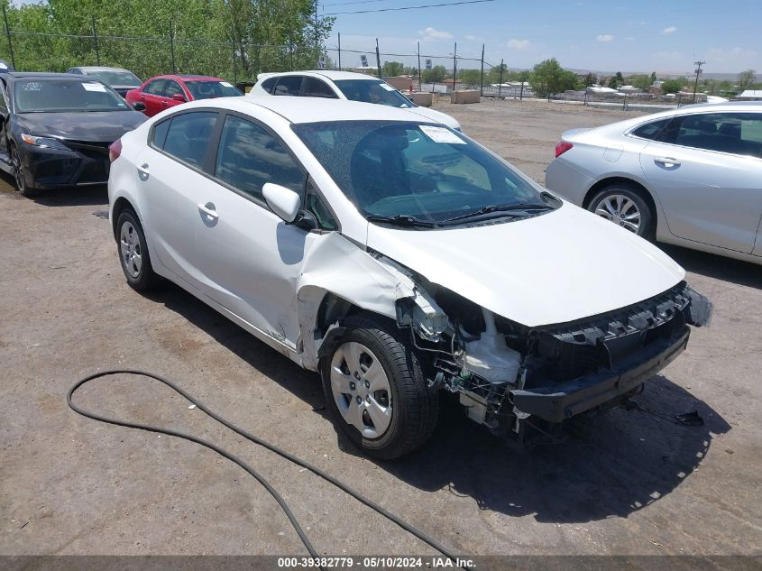 2017 KIA FORTE LX