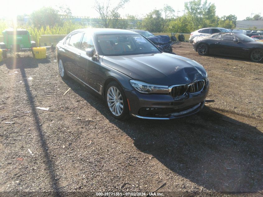 2016 BMW 7 SERIES 740I