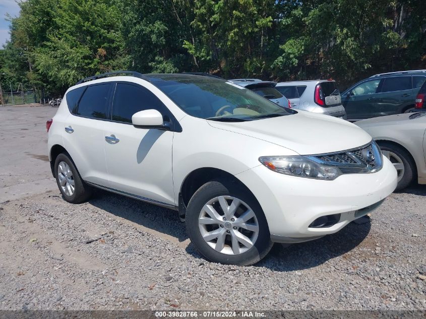 2012 NISSAN MURANO SL