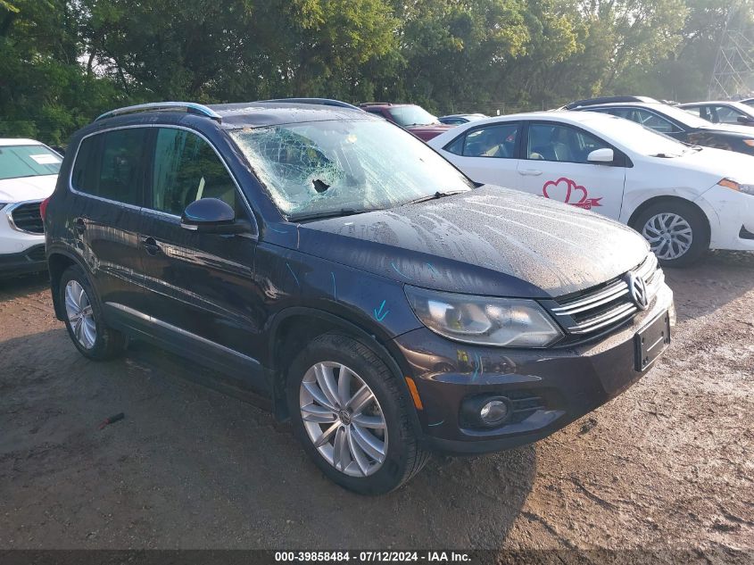 2016 VOLKSWAGEN TIGUAN S/SE/SEL/R-LINE