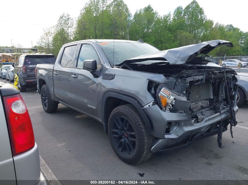 2021 GMC SIERRA 1500 4WD  SHORT BOX ELEVATION/4WD  STANDARD BOX ELEVATION