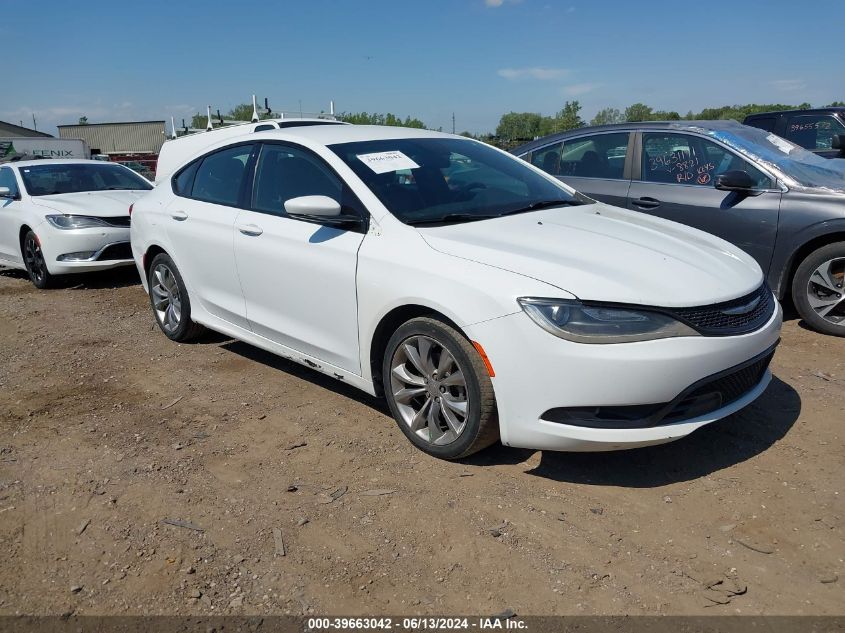 2015 CHRYSLER 200 S