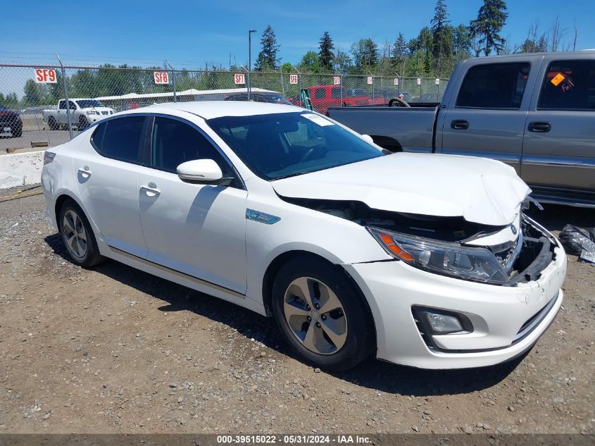 2016 KIA OPTIMA HYBRID