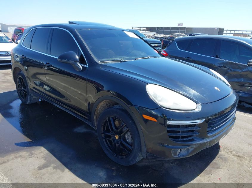 2016 PORSCHE CAYENNE