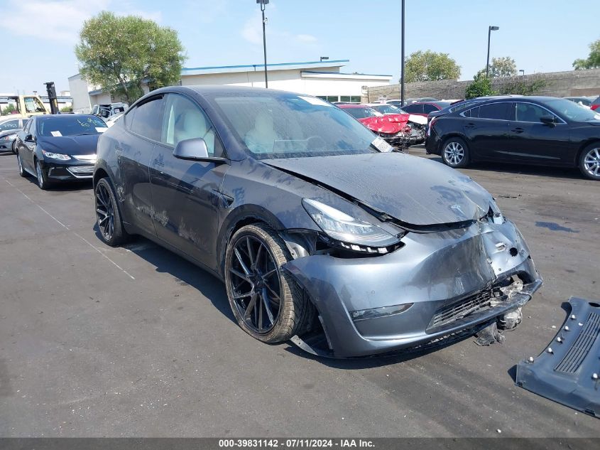 2021 TESLA MODEL Y LONG RANGE DUAL MOTOR ALL-WHEEL DRIVE