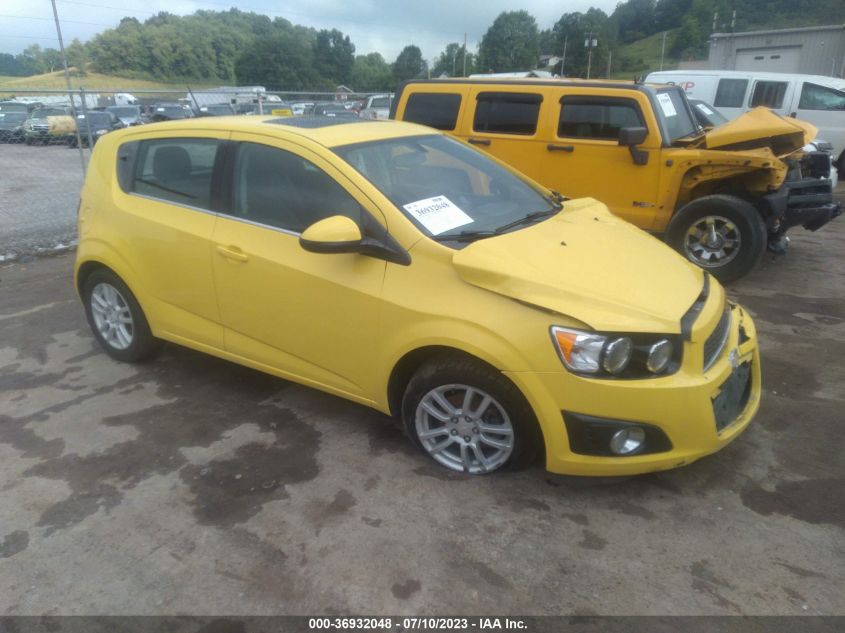 2015 CHEVROLET SONIC LT MANUAL