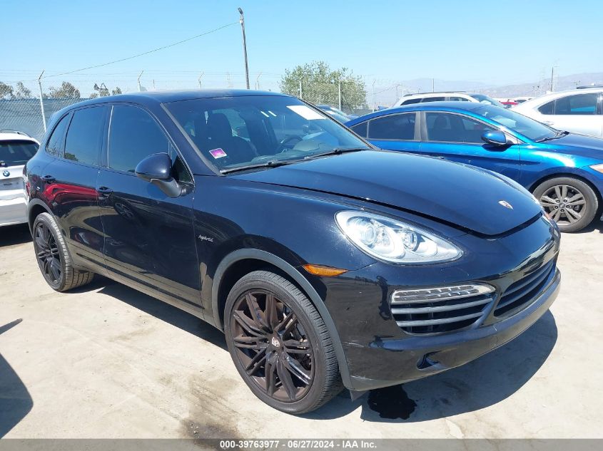 2014 PORSCHE CAYENNE HYBRID S