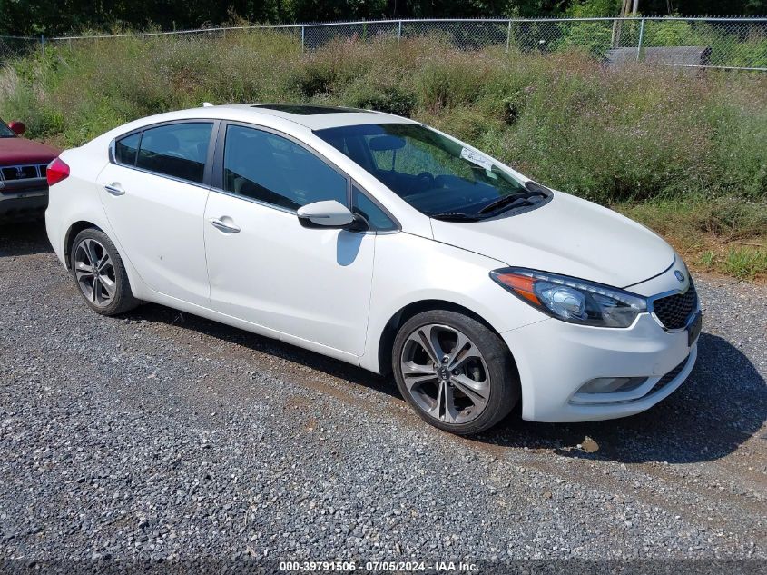 2016 KIA FORTE EX