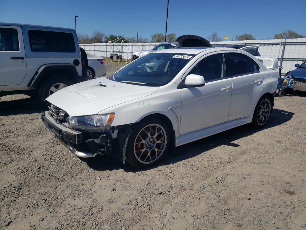 2014 MITSUBISHI LANCER EVOLUTION MR