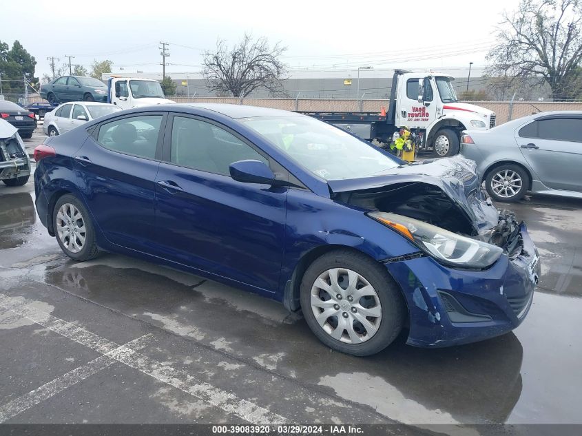 2014 HYUNDAI ELANTRA GL