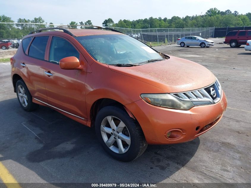 2010 NISSAN MURANO SL