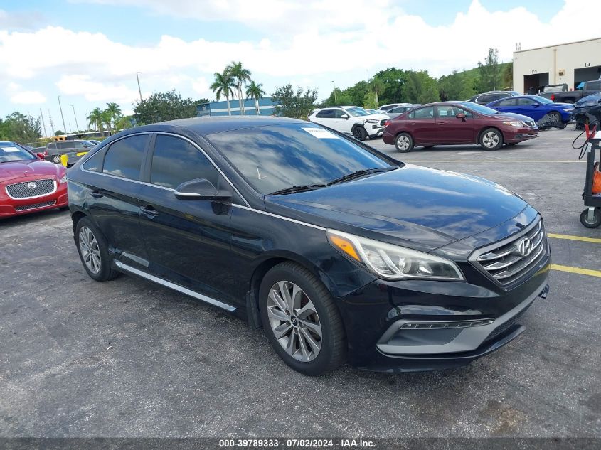 2017 HYUNDAI SONATA SPORT