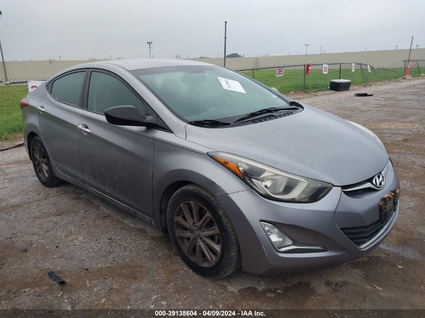 2014 HYUNDAI ELANTRA SE