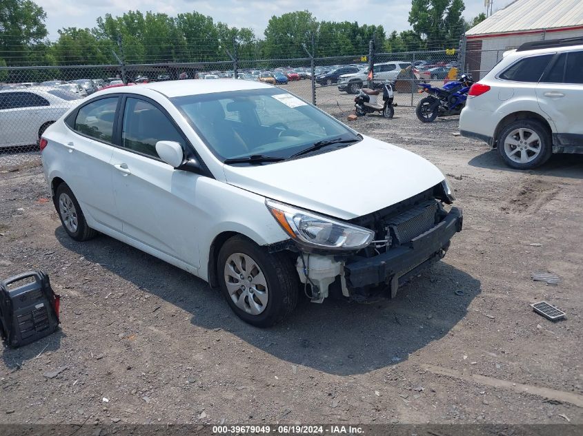 2016 HYUNDAI ACCENT SE